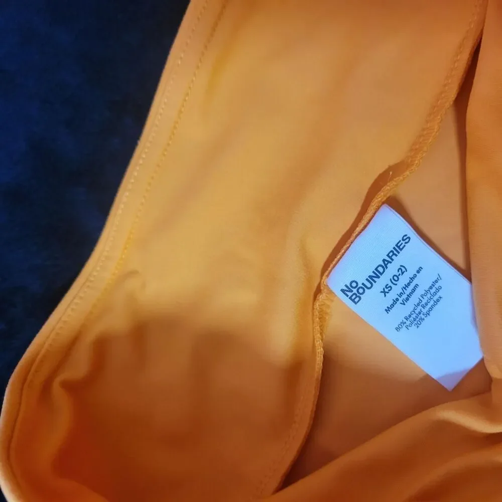 XS-No-boundaries Women's Orange Shorts
